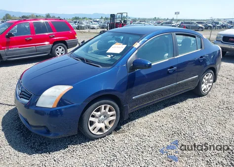 2010 Nissan Sentra 2.0S from USA, damaged, VIN 3N1AB6AP6AL654960